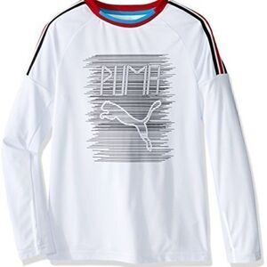 PUMA Boys' Fast Lane Long Sleeve